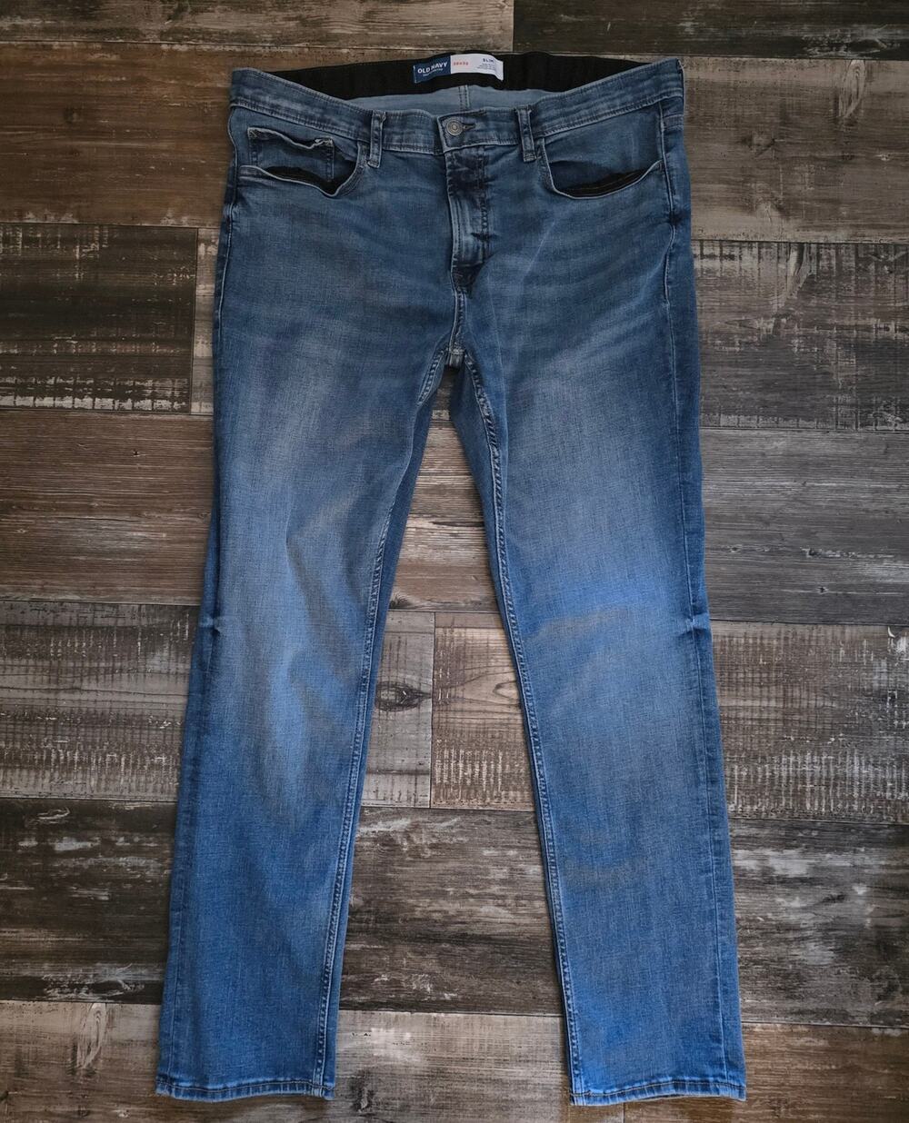 Old Navy "360 Stretch " Slim Blue Jeans Men's Size 36x32